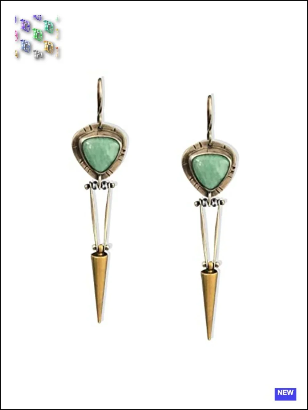 Boho Geometric Drop Dangle Earrings Handmade Vintage Ethnic Statement Jewelry